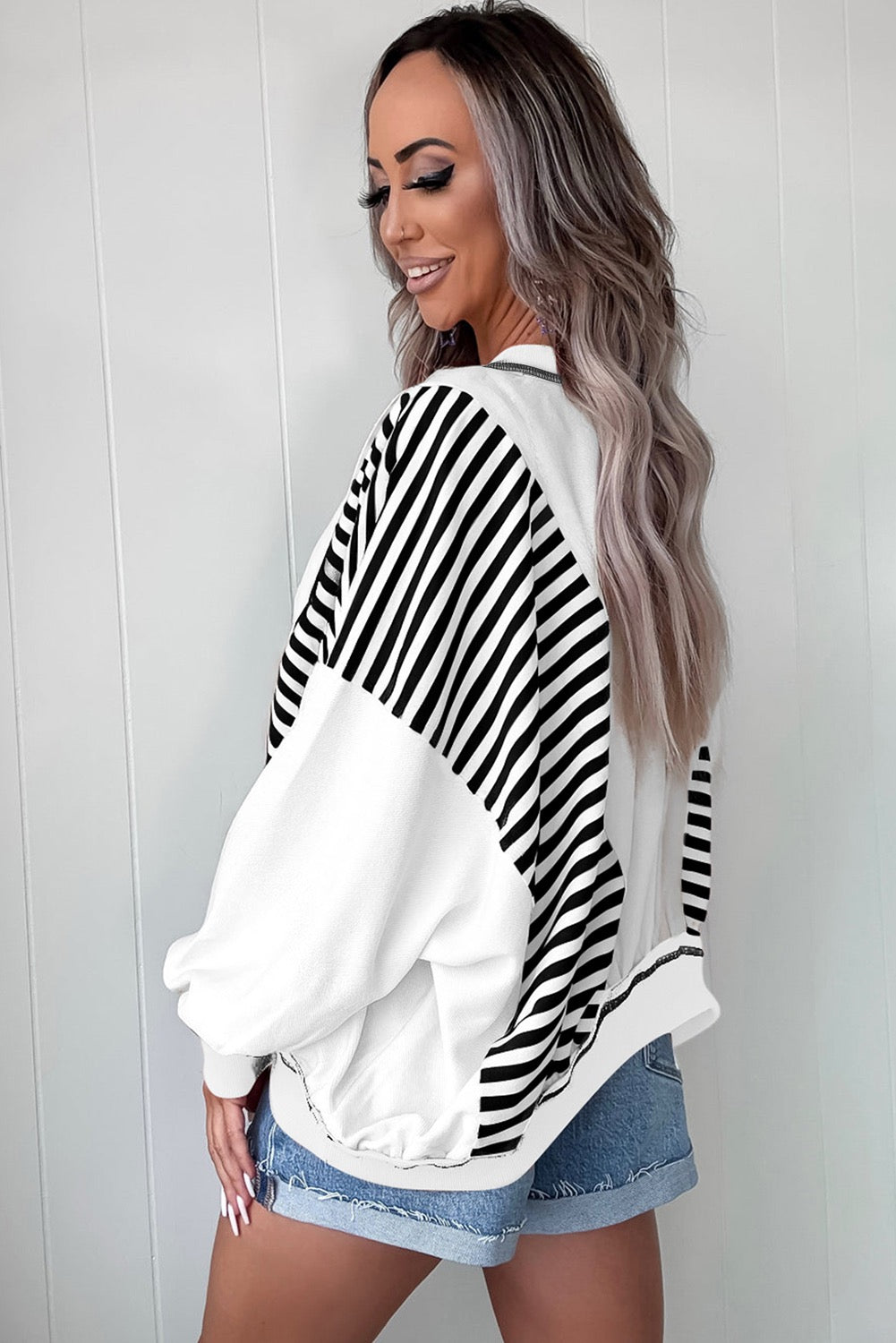 Luna Striped Pullover