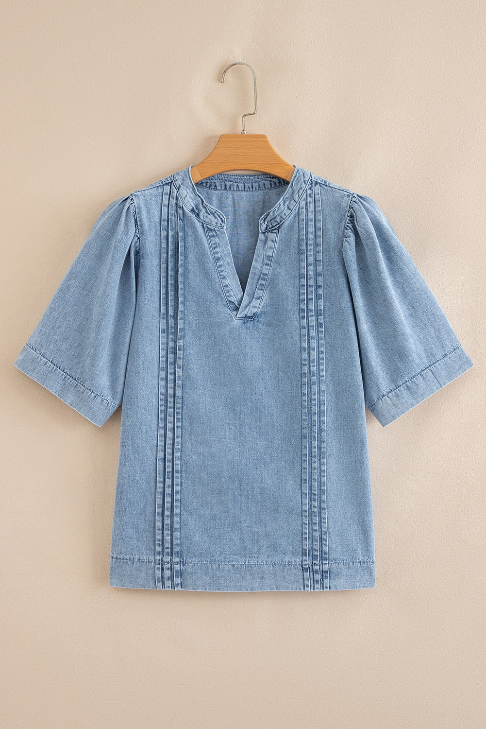 Sarah Denim Top