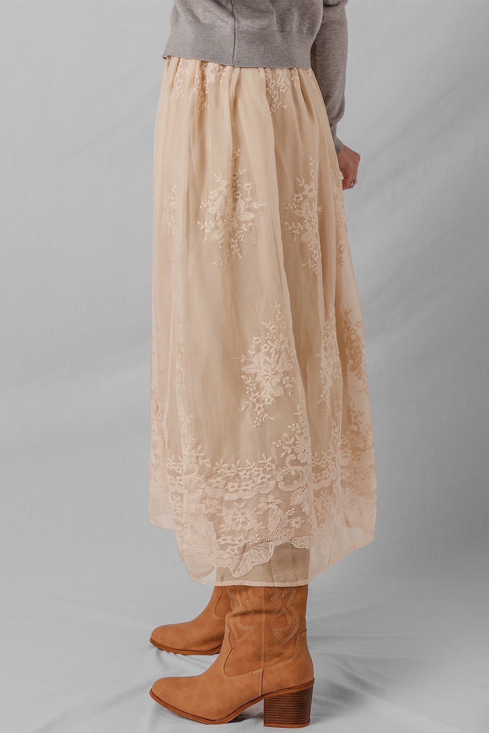 The Claire Lace Skirt