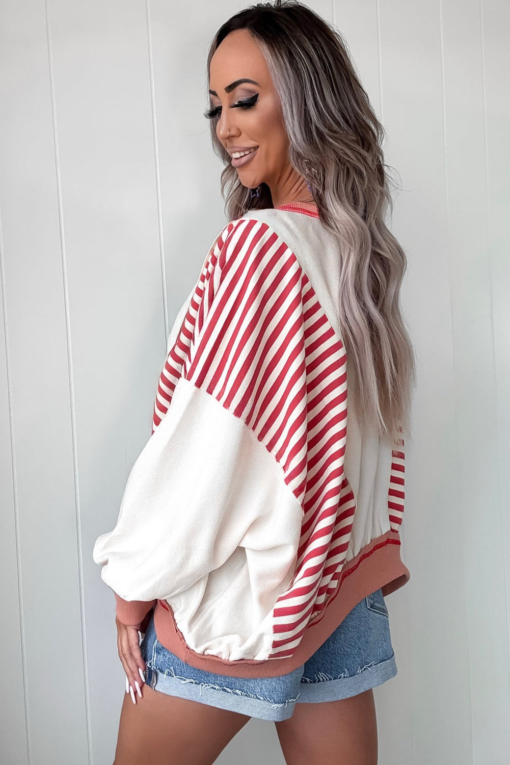 Luna Striped Pullover