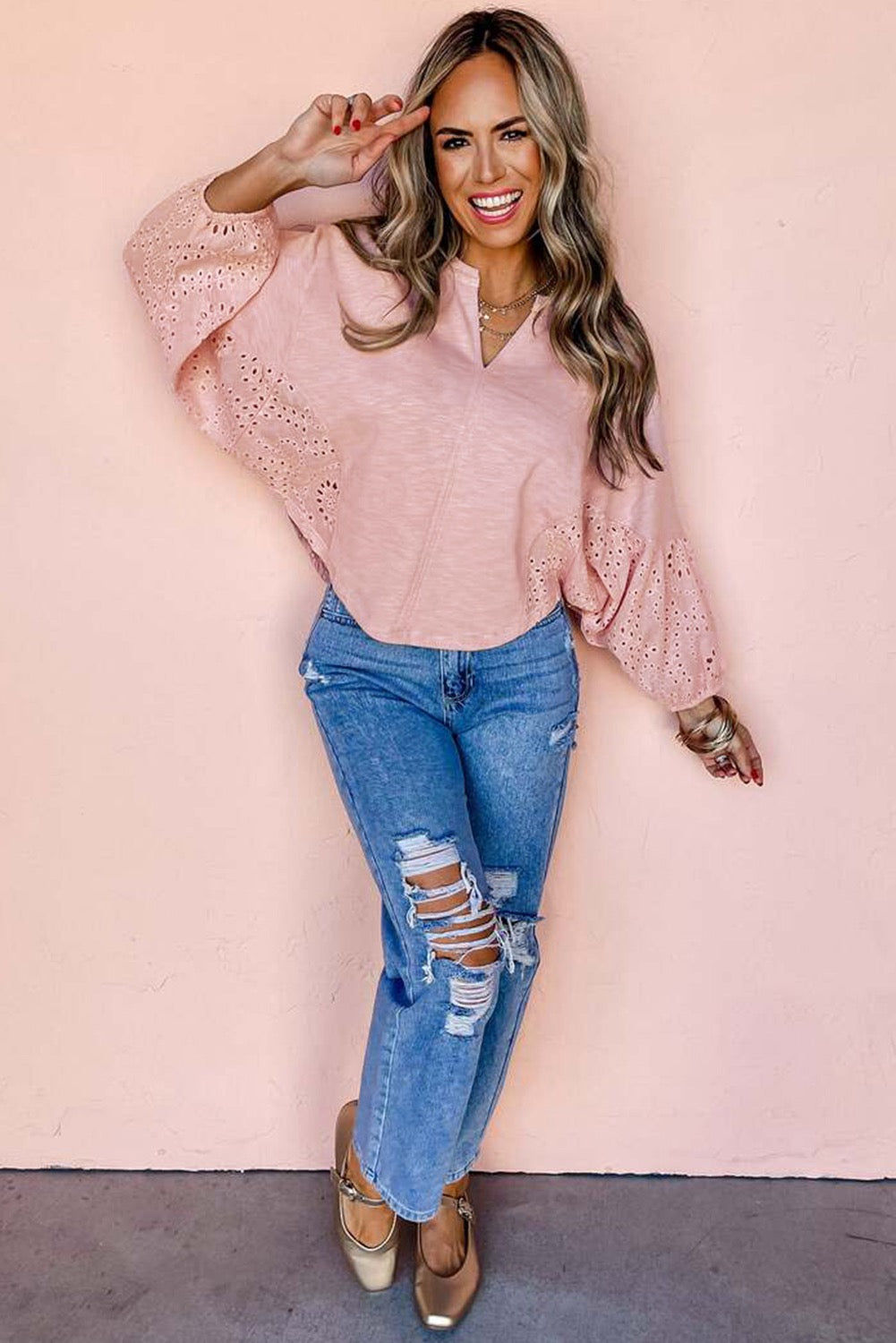 Blushing Babe Top