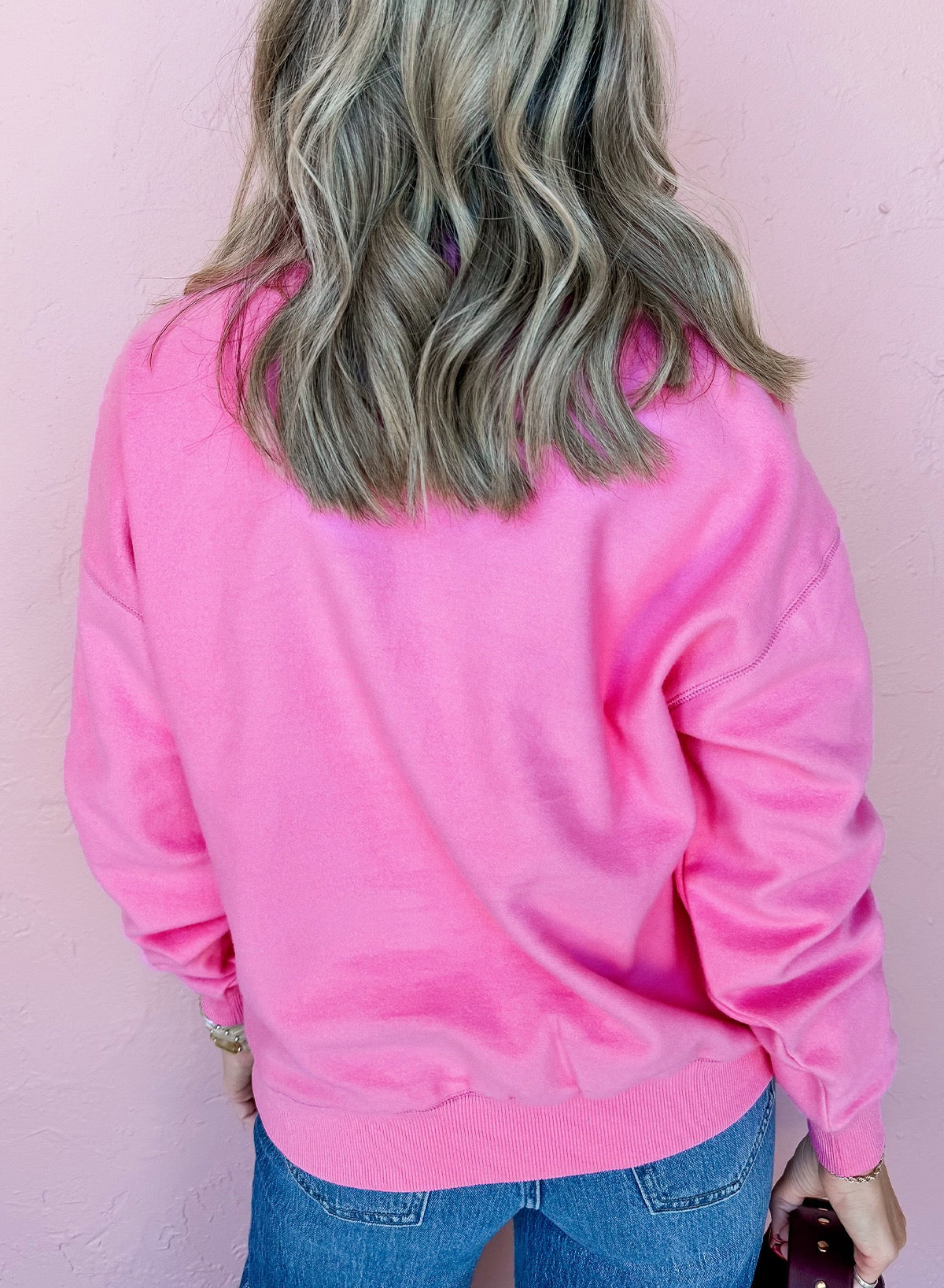 Pretty in Pink Pullover