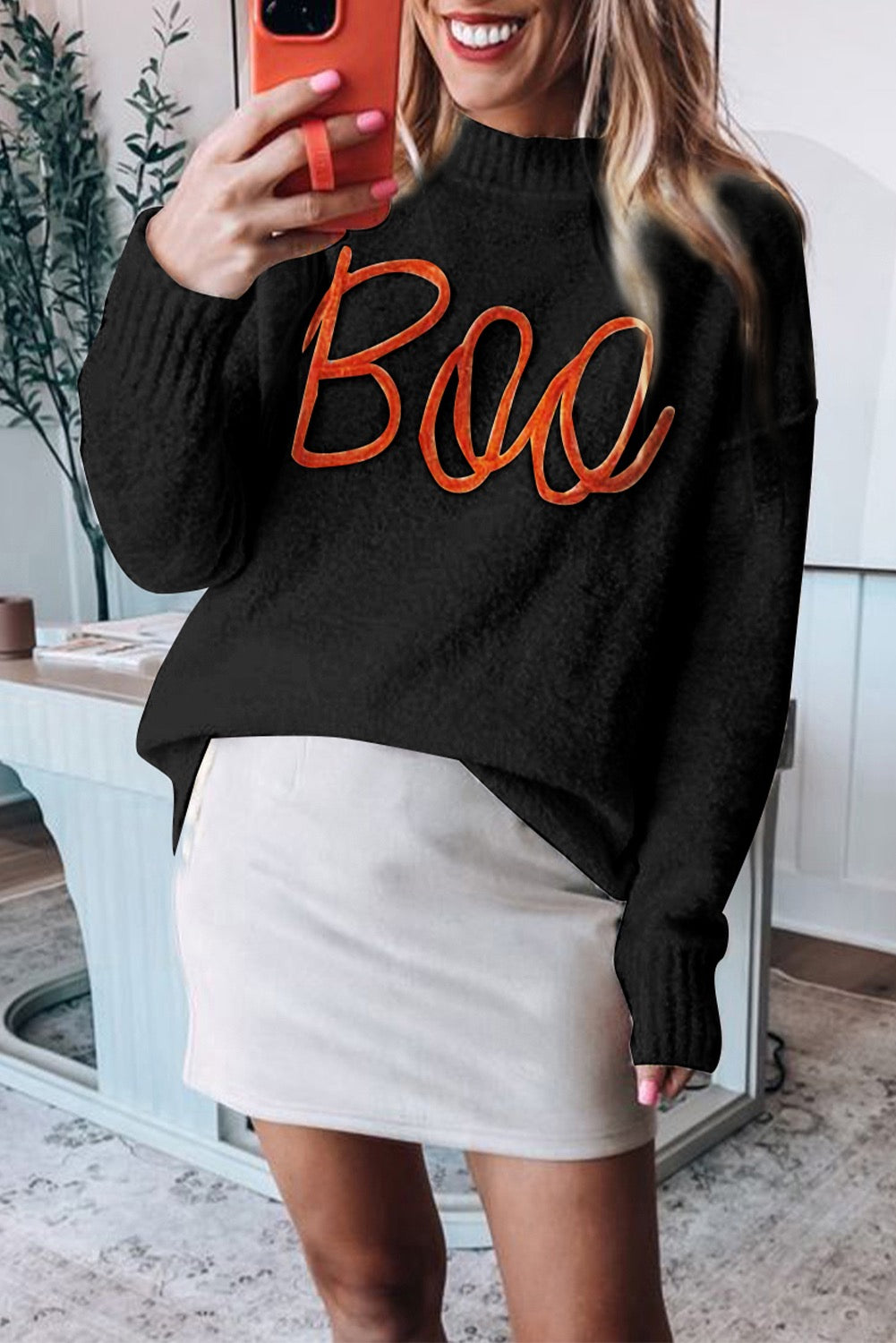 Boo Crew Sweater