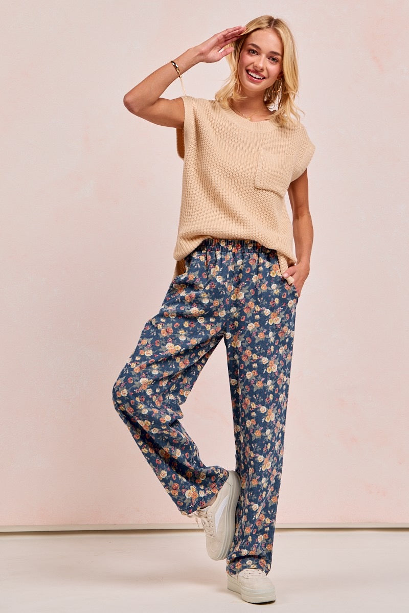 BIBI Garden Party Wide Leg Jeans