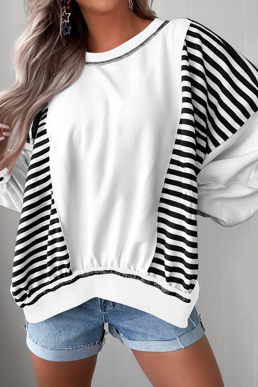 Luna Striped Pullover