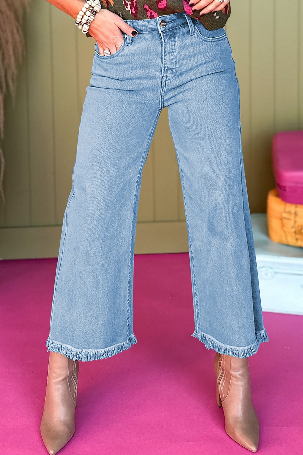 Heidi Frayed Jean
