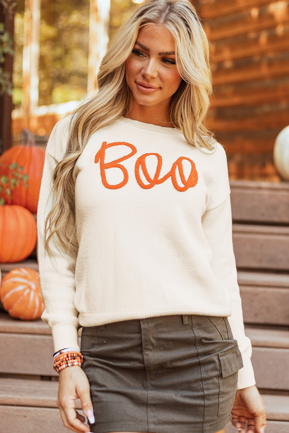 Boo Crew Sweater