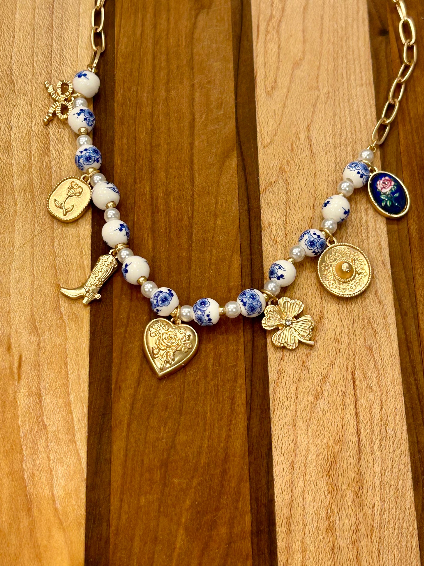 Into the Blue Necklace