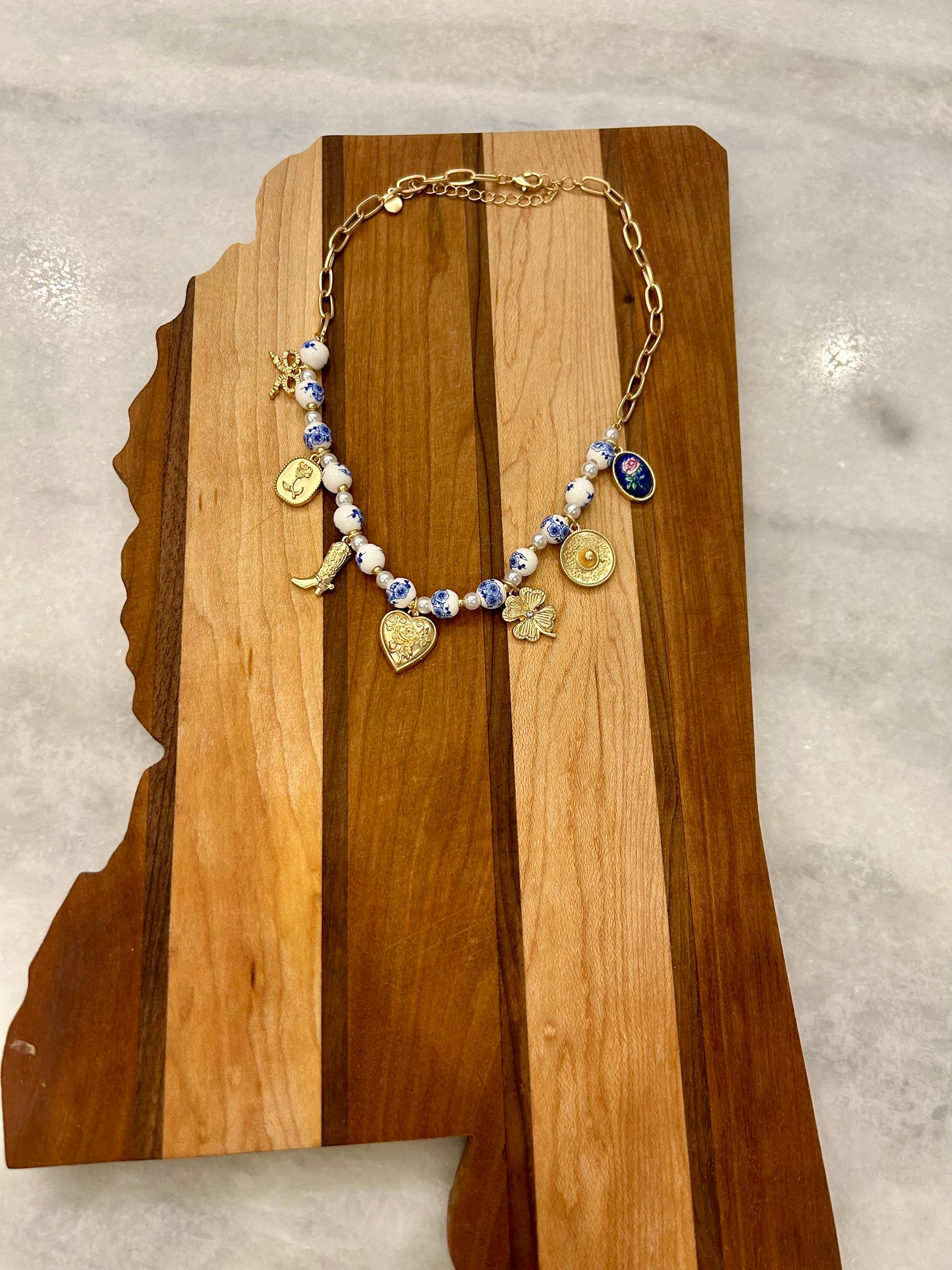 Into the Blue Necklace