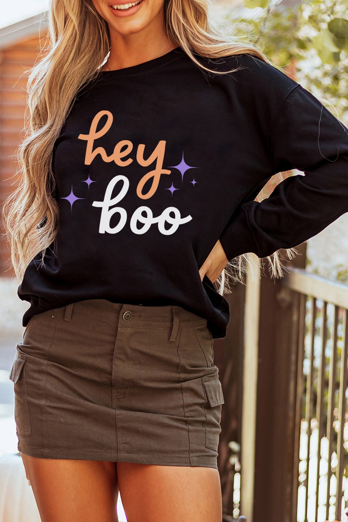 Hey Boo Sweatshirt