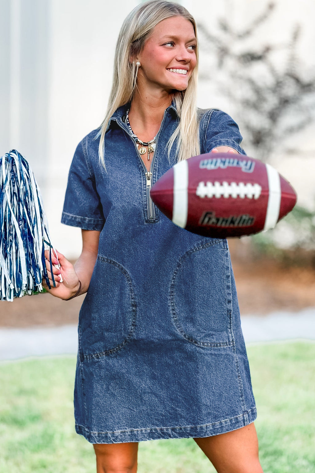 Daytime in Denim Dress