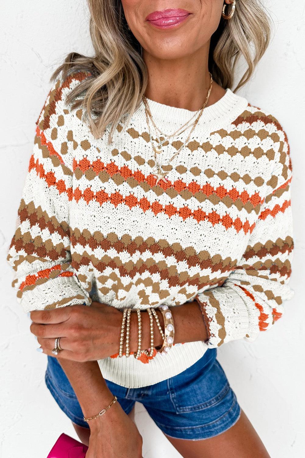 Samantha Striped Sweater