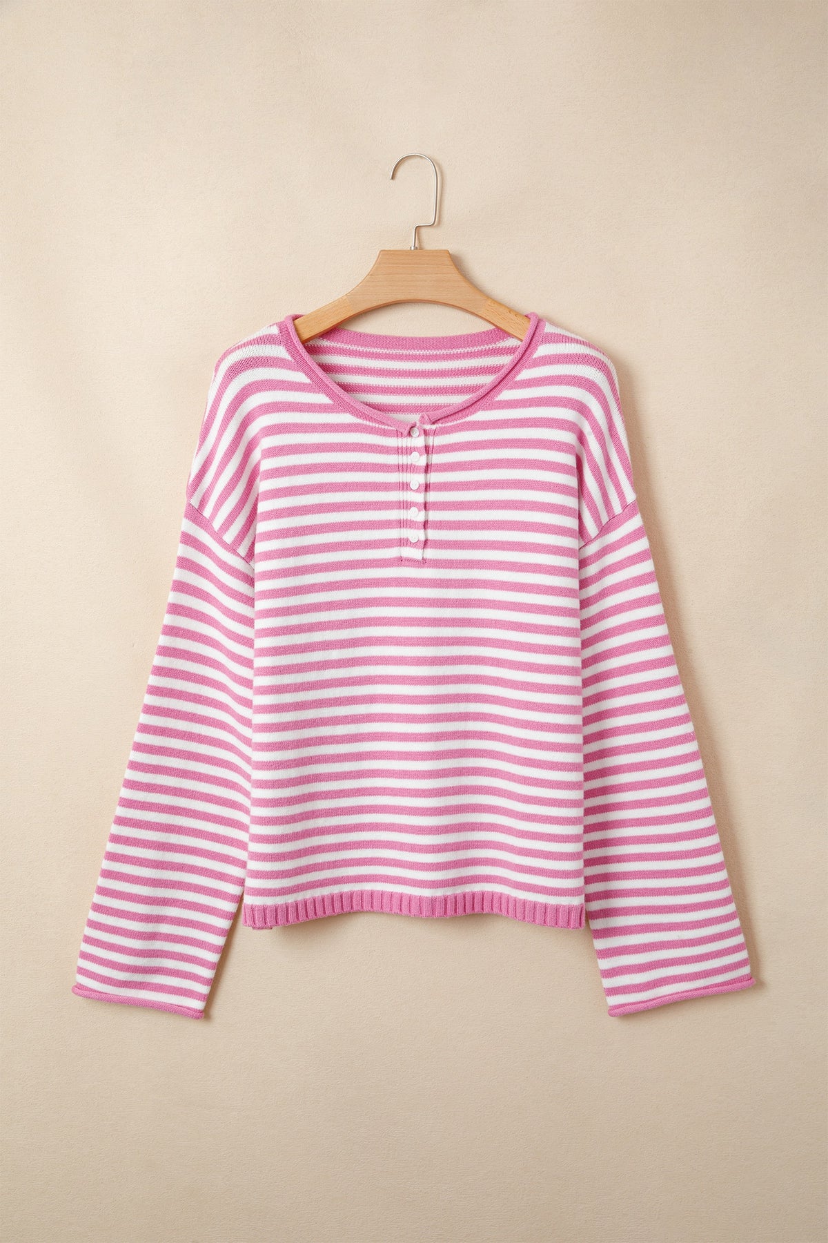 The Haleigh Striped Henley
