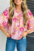 Greta Floral Top