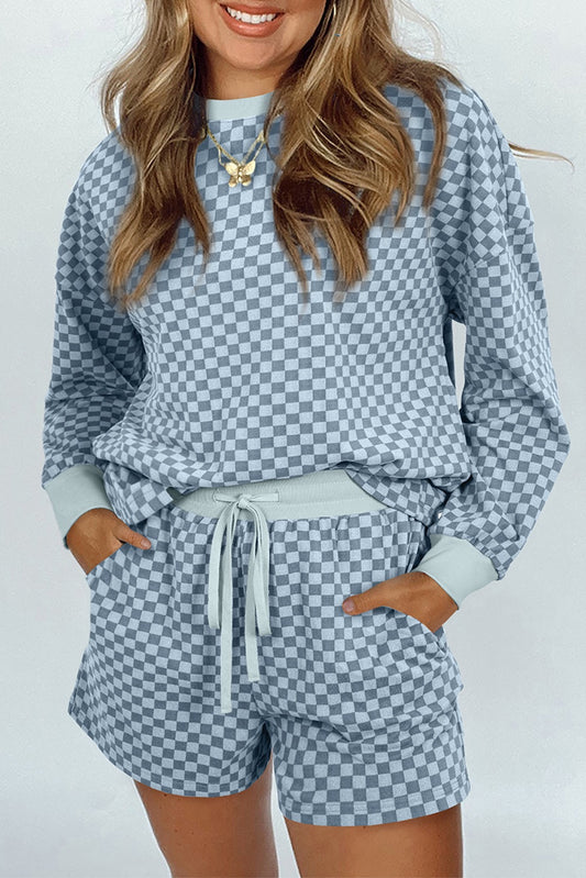 Tara Checkered Set