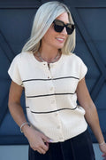 The Beth Striped Cardi