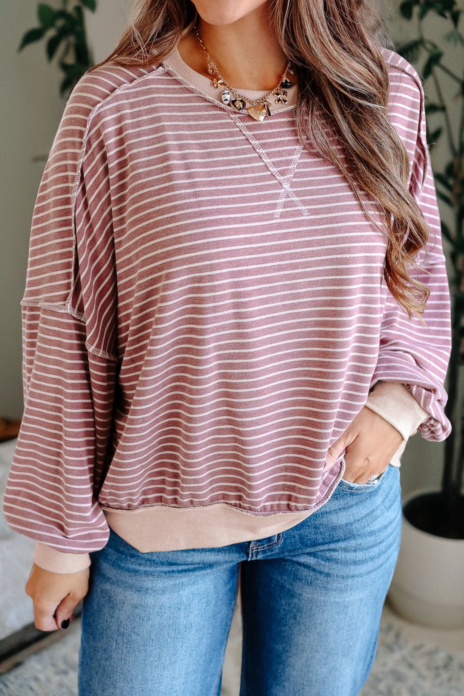 Hayden Striped Pullover