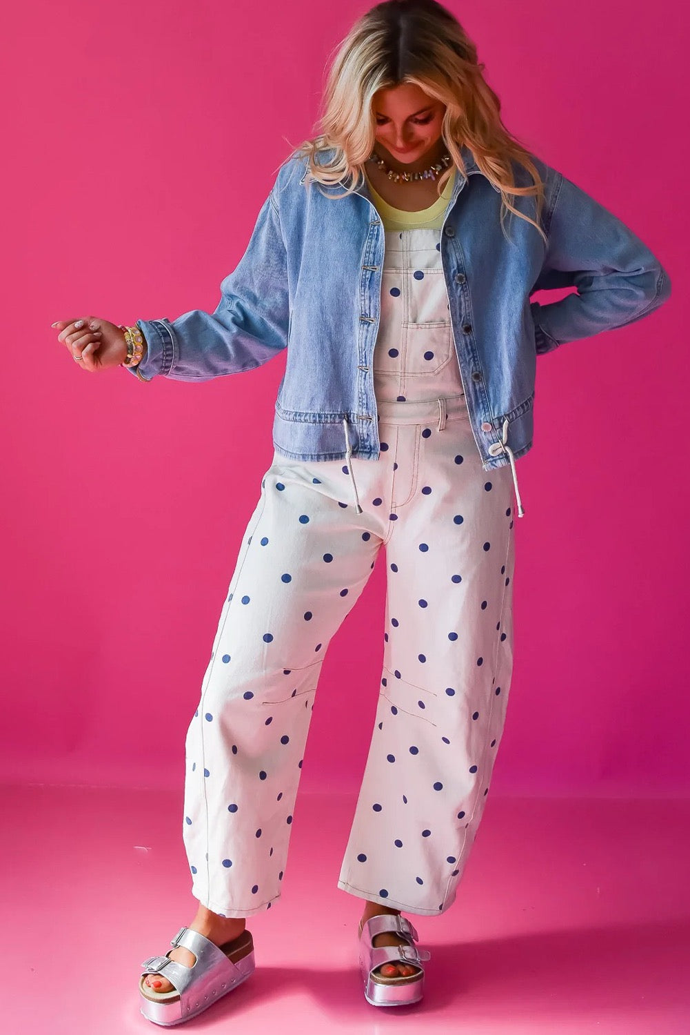 Heidi Denim Drawstring Jacket