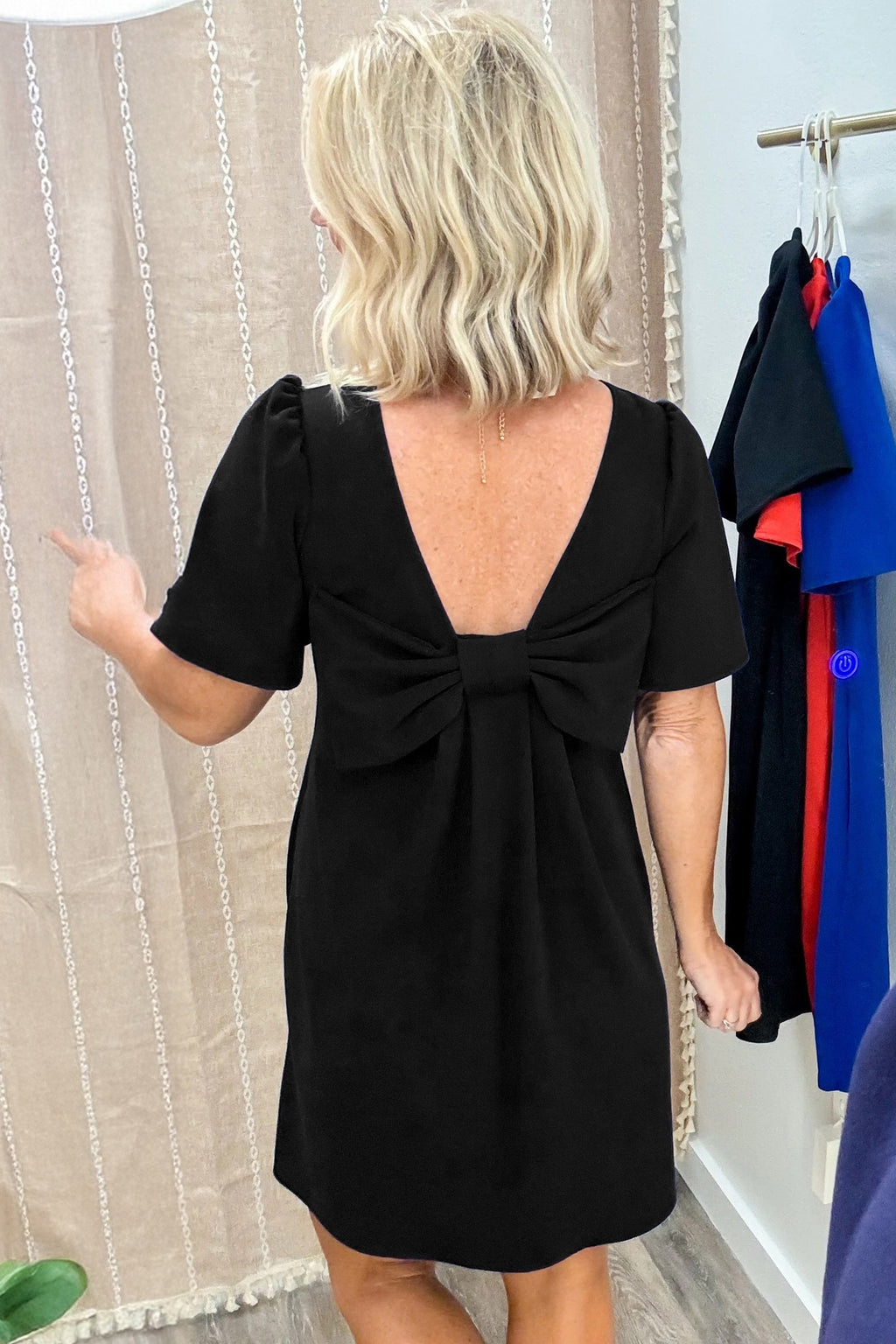 Bailey Bow Back Dress