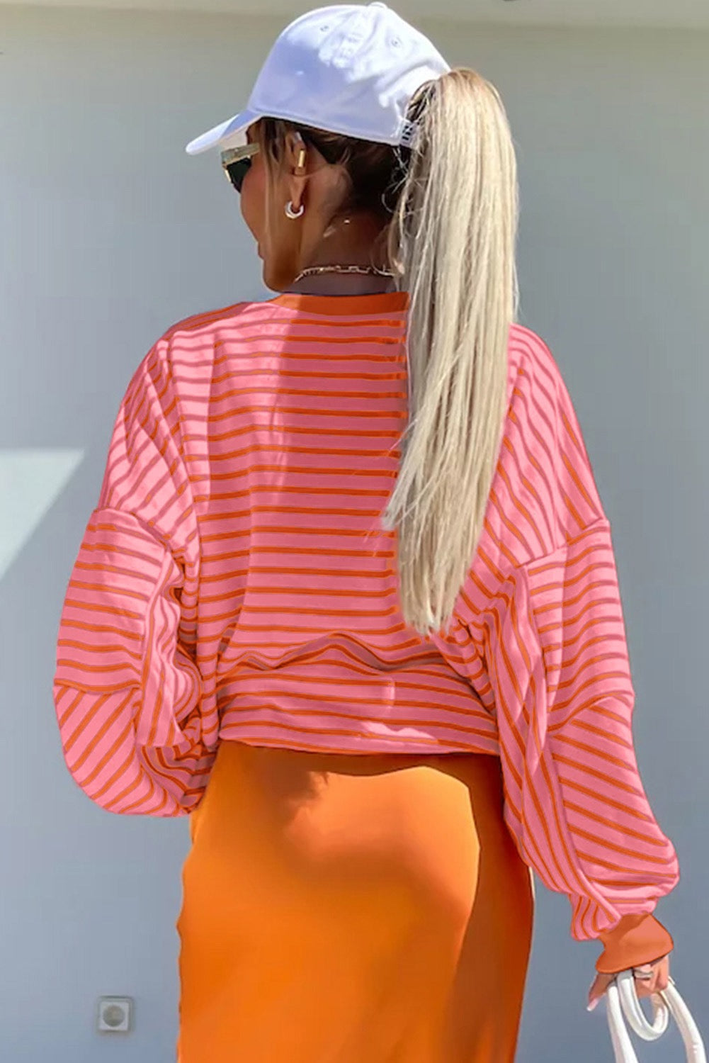 Rhea Striped Pullover