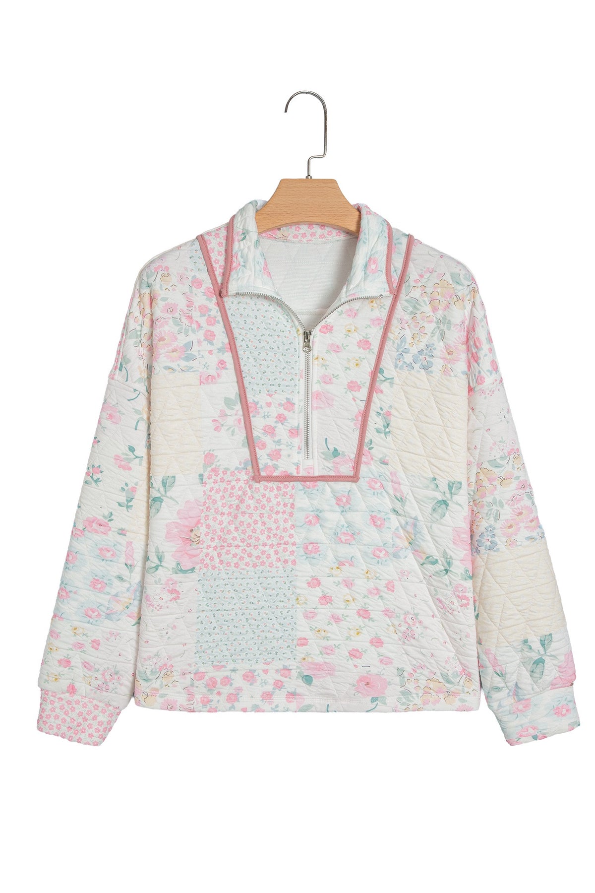 The Corley Beth Quilted Half Zip