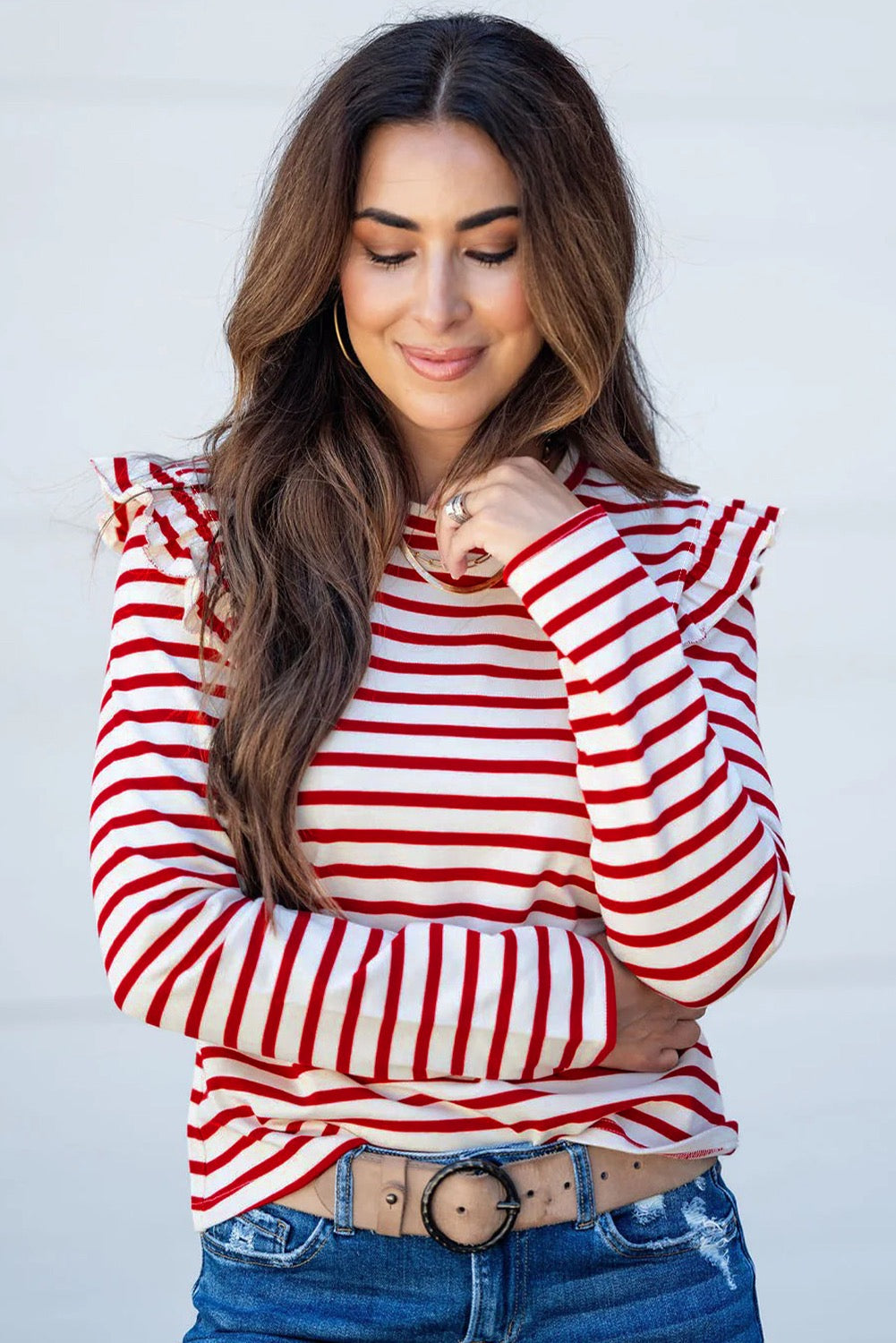 Jovie Striped Top