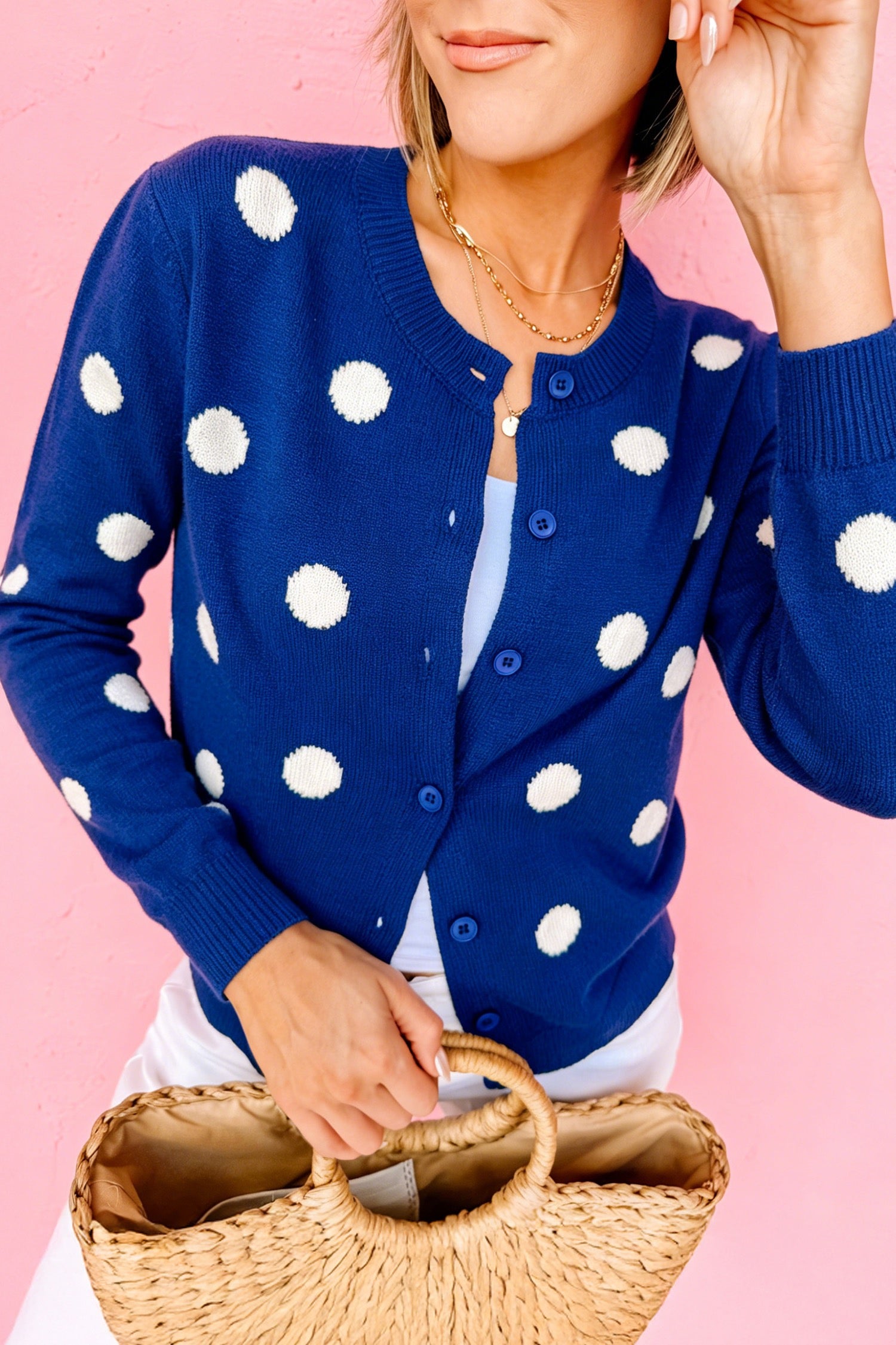 The Jessa Dot Sweater