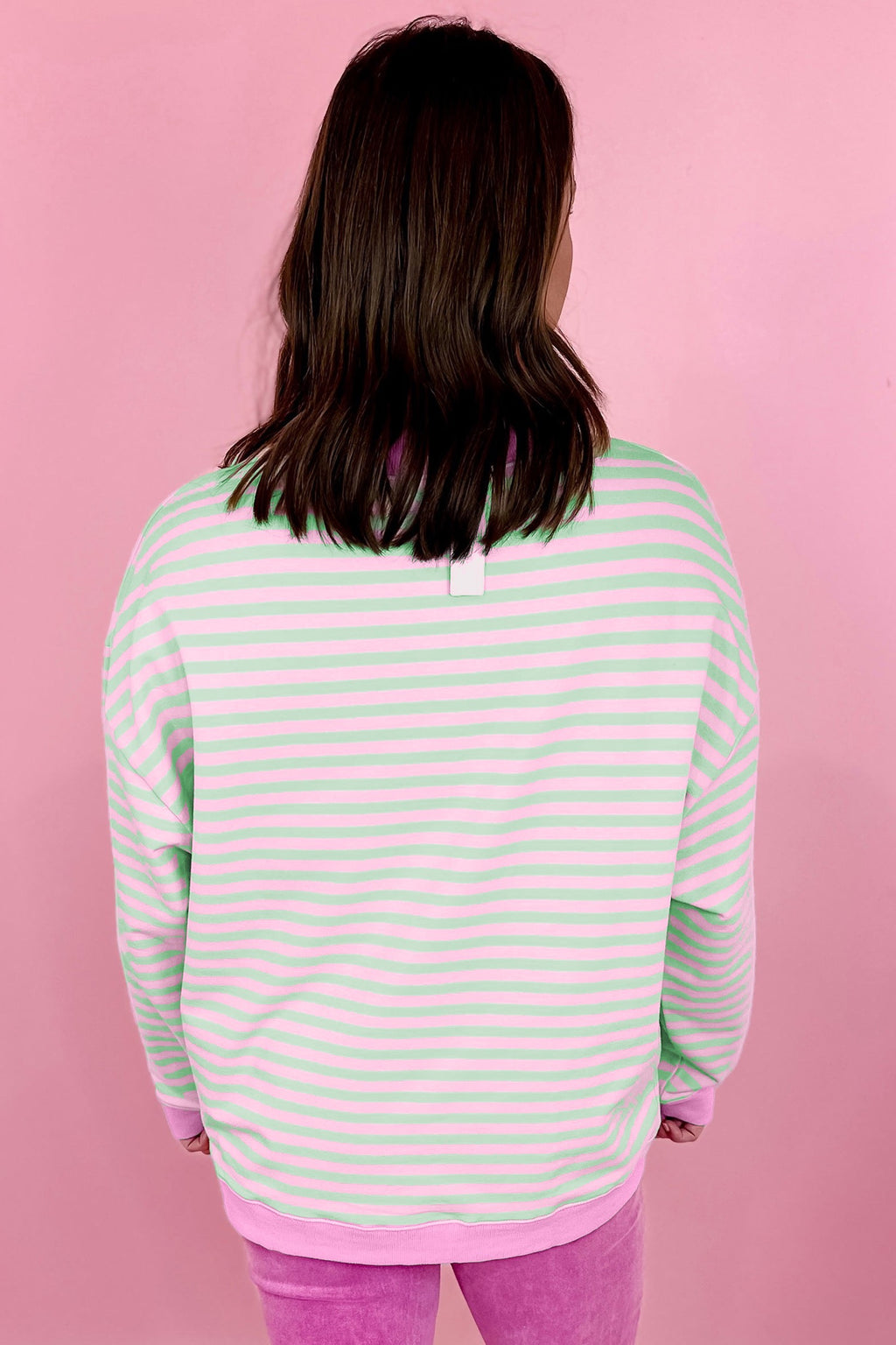 Free as a Bird Mock Pullover