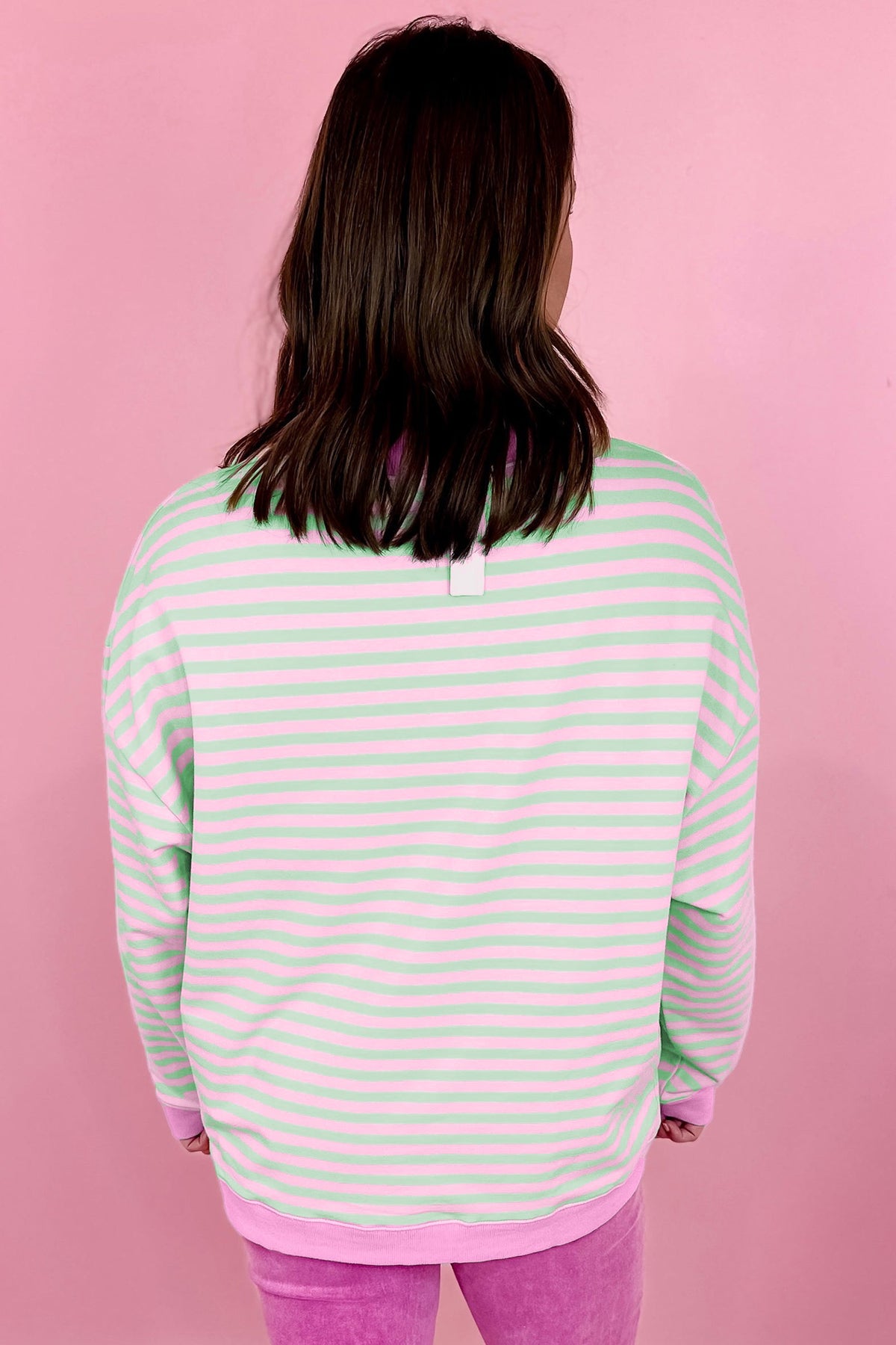 Free as a Bird Mock Pullover