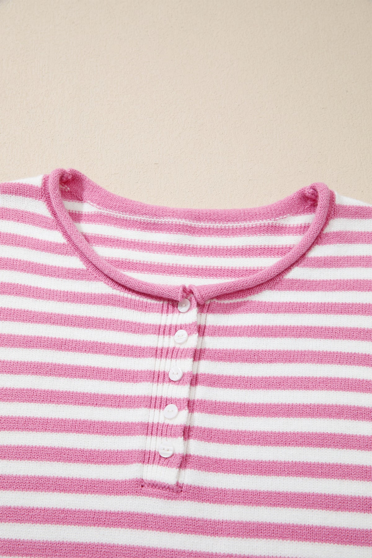 The Haleigh Striped Henley