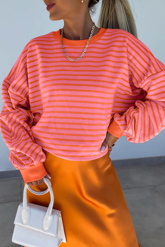 Rhea Striped Pullover