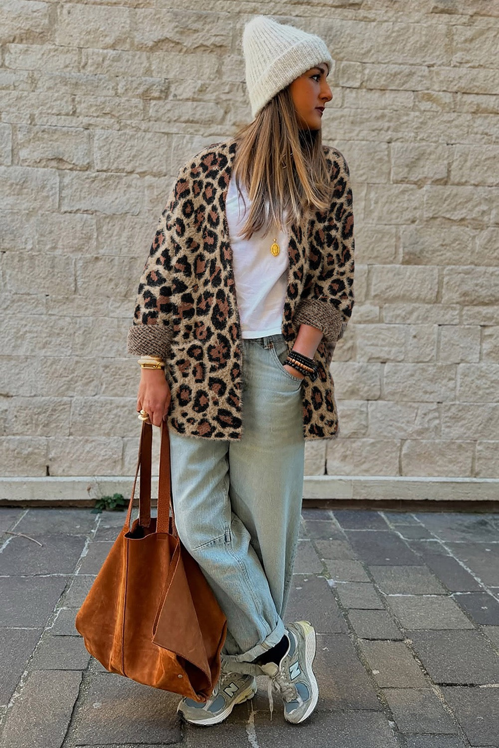 Mika Leopard Cardi