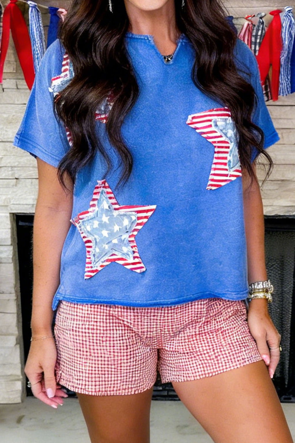 Oh My Stars & Stripes Tee