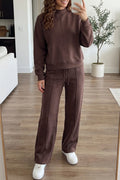 Pretty Perfect Mock Neck Set