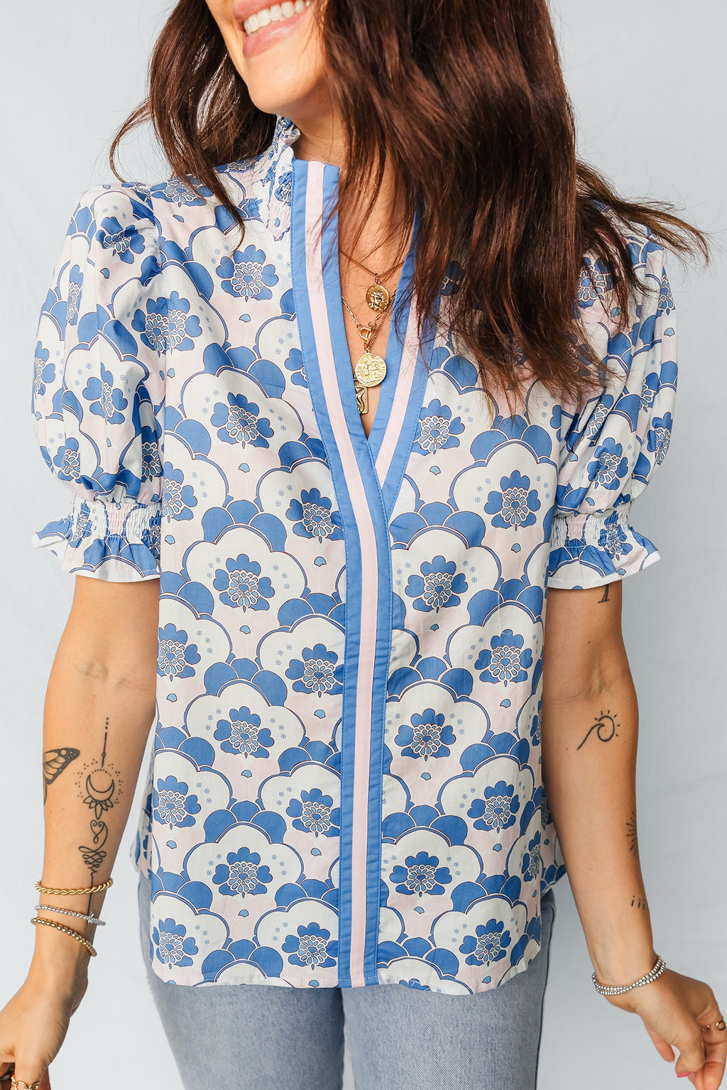 The Kacey Puff Sleeve Top