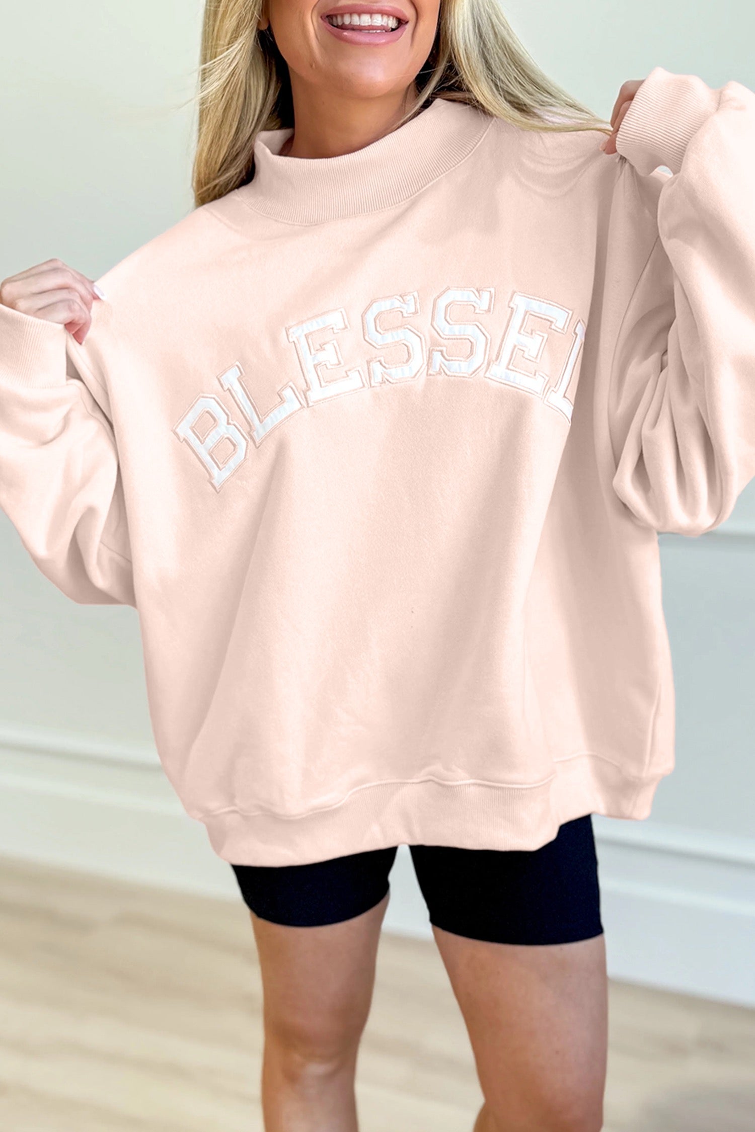 Blessings Mock Neck