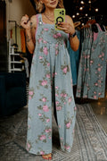 Calla Floral Overalls