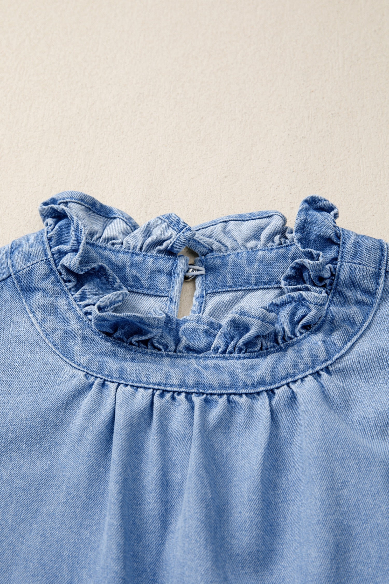 The Hailey Denim Top