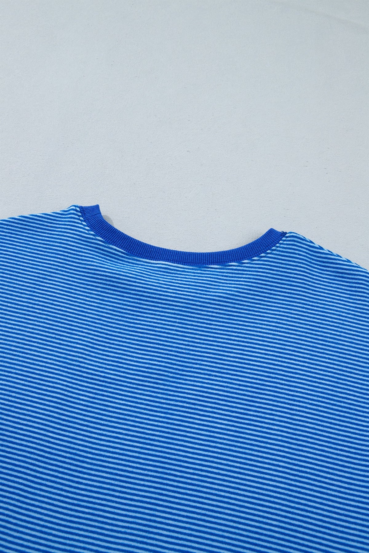 Wrap It In Blue Pullover