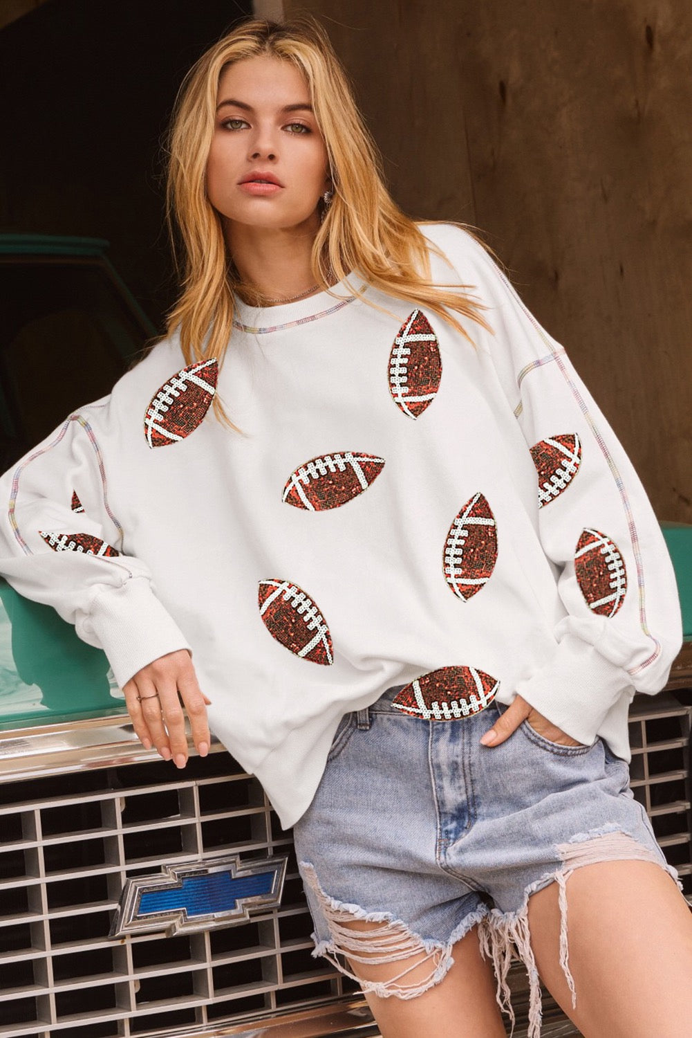 Gridiron Girl Pullover