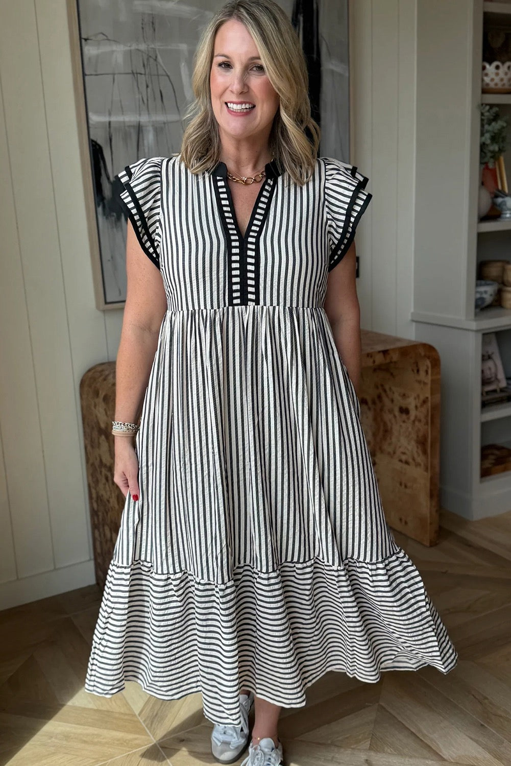 Sutton Stripe Dress