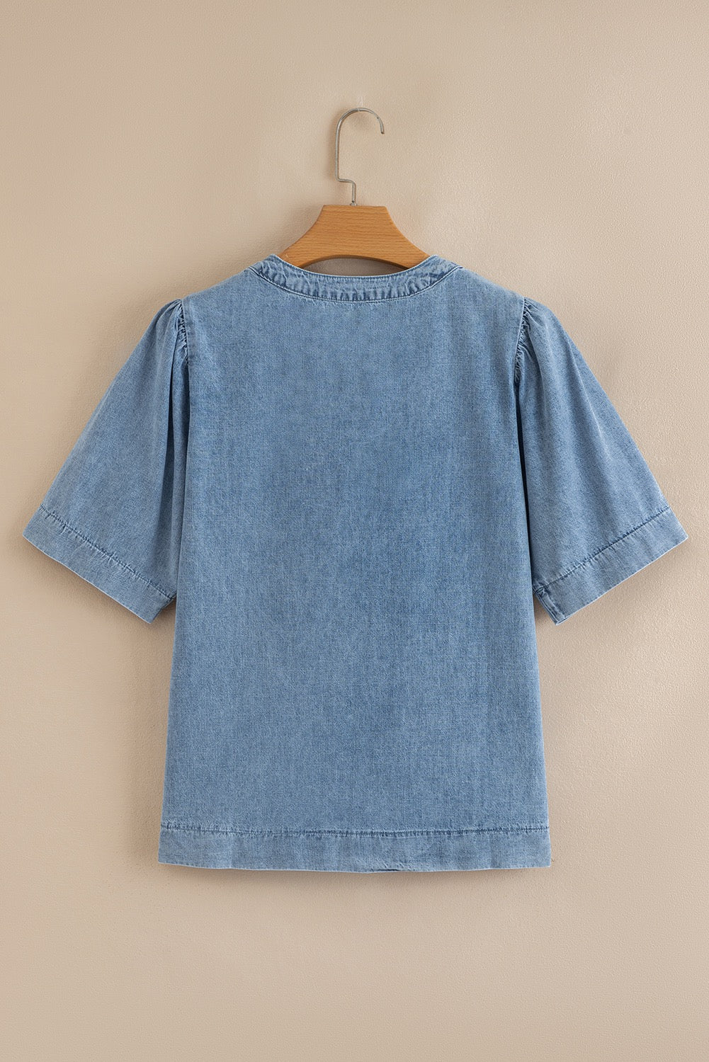 Sarah Denim Top