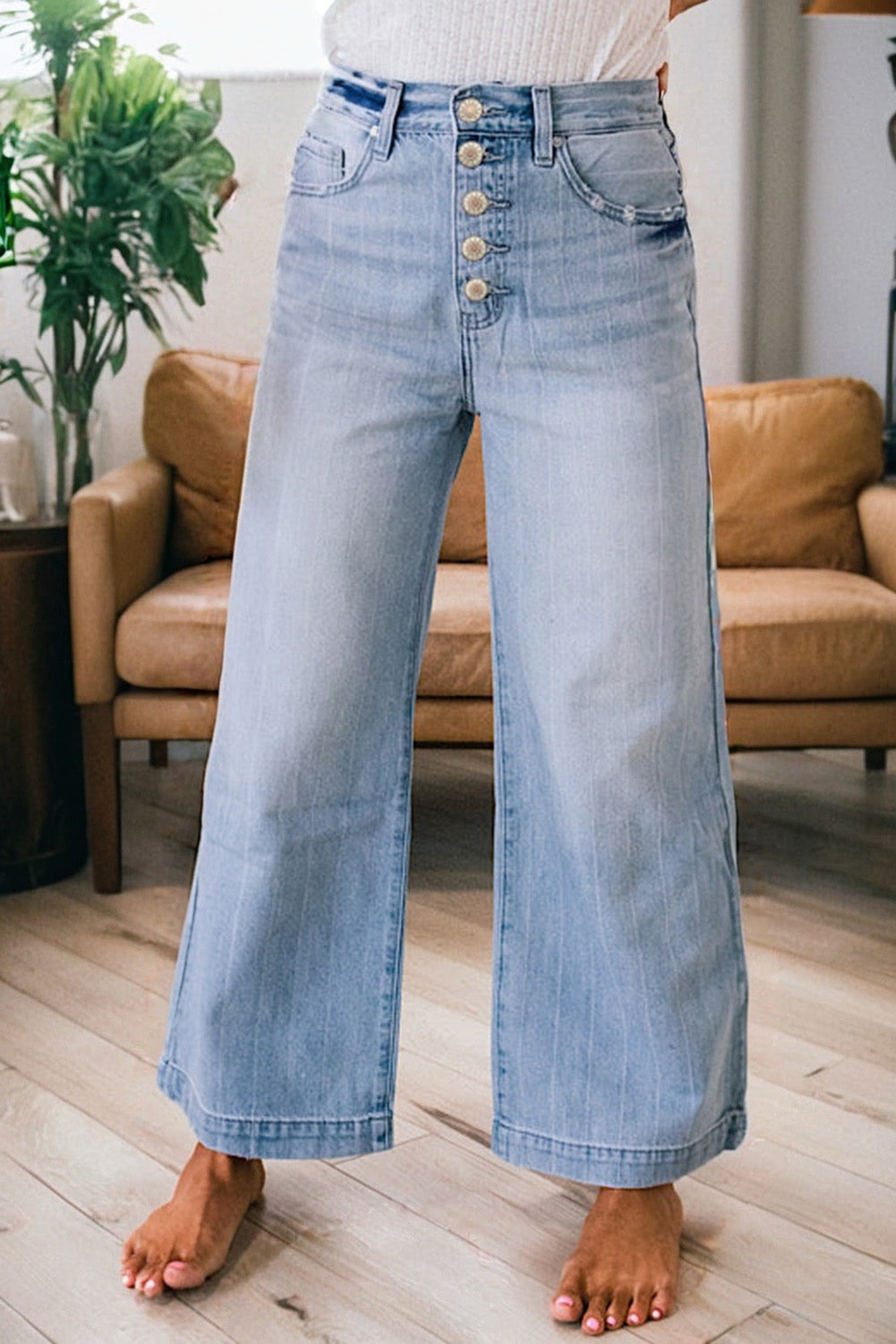 The Addy Pinstripe Jean