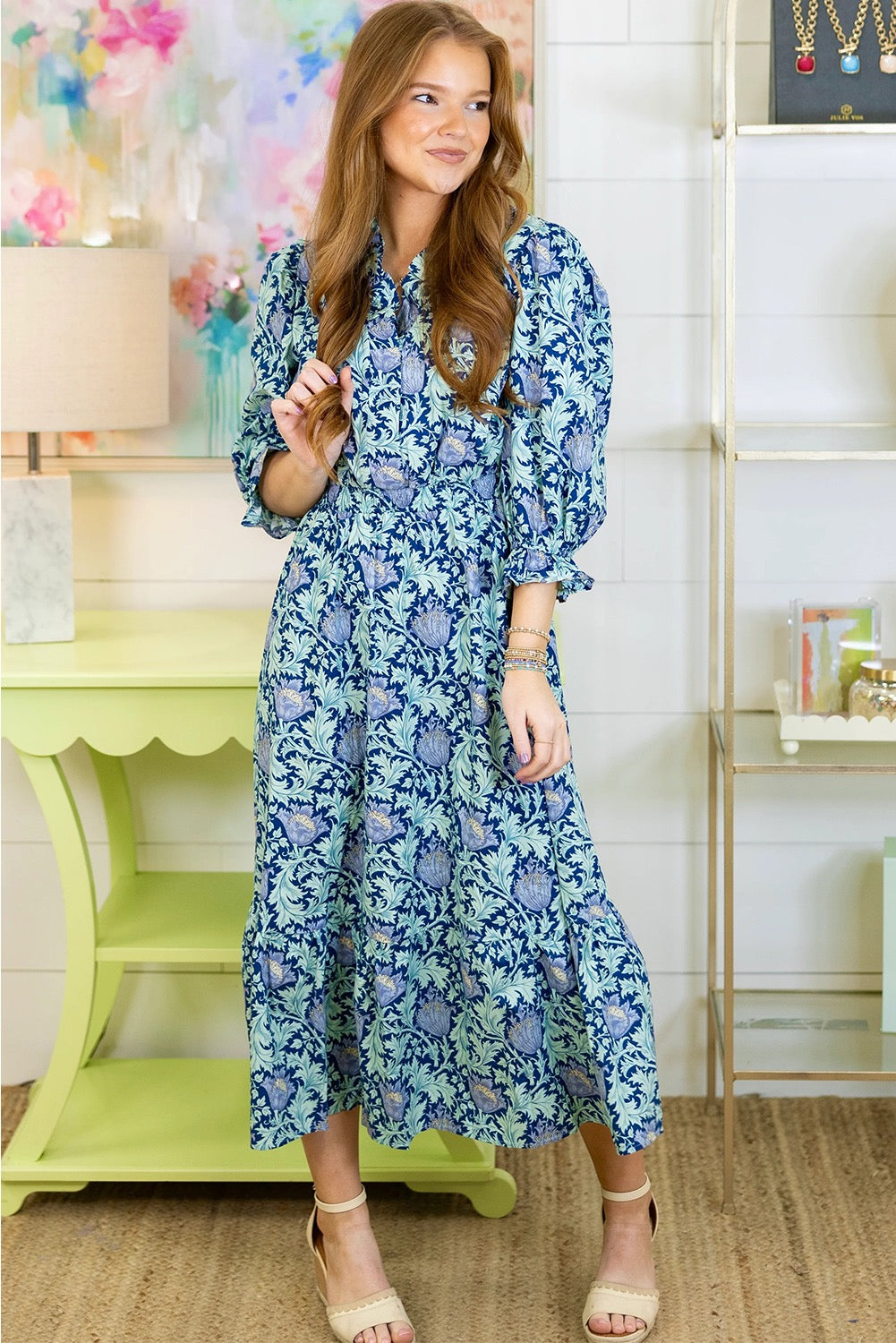 Marlowe Floral Midi