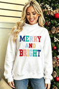 So Very Merry Mock Neck