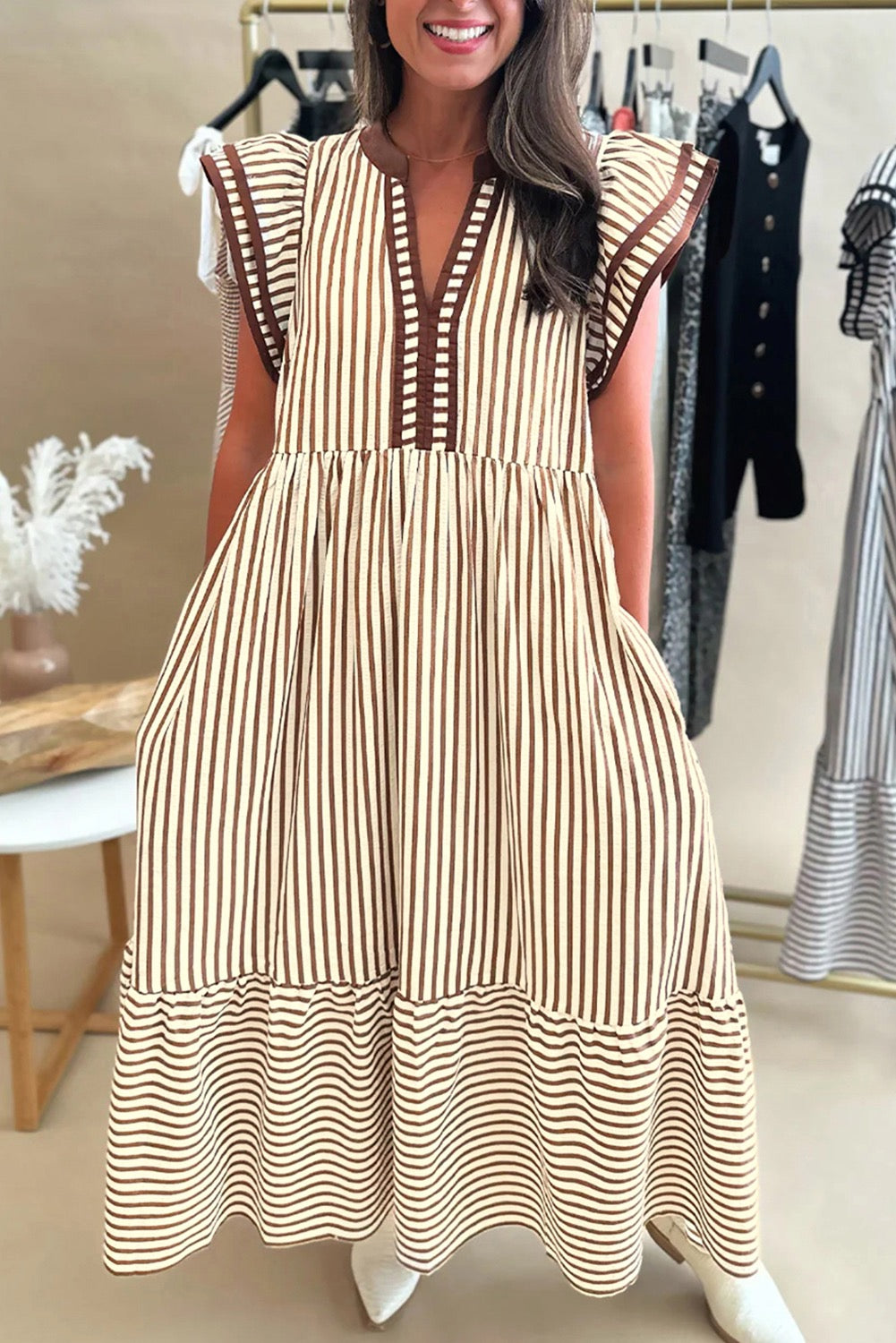 Sutton Stripe Dress
