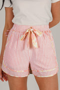 Mollye Striped Shorts