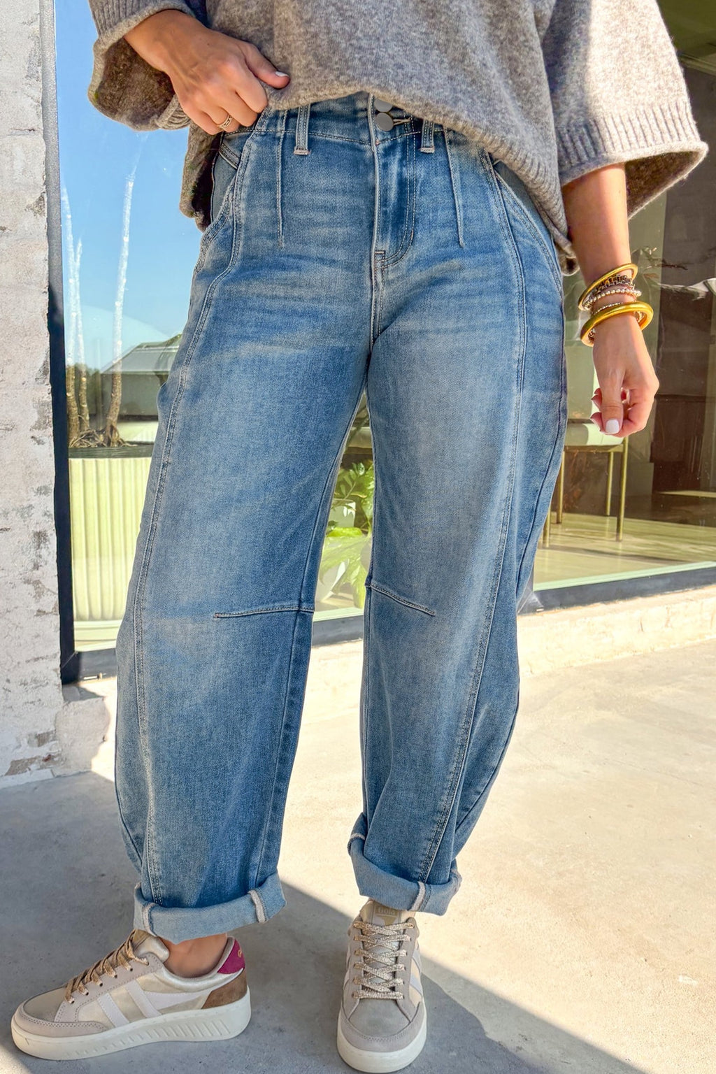 Erin Barrel Jean