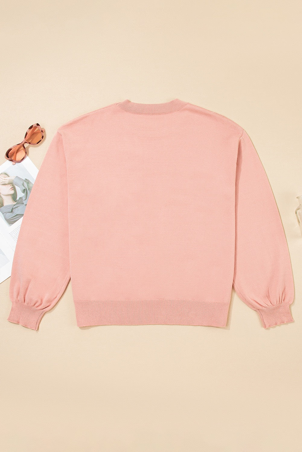 Peachy Baby Sweater