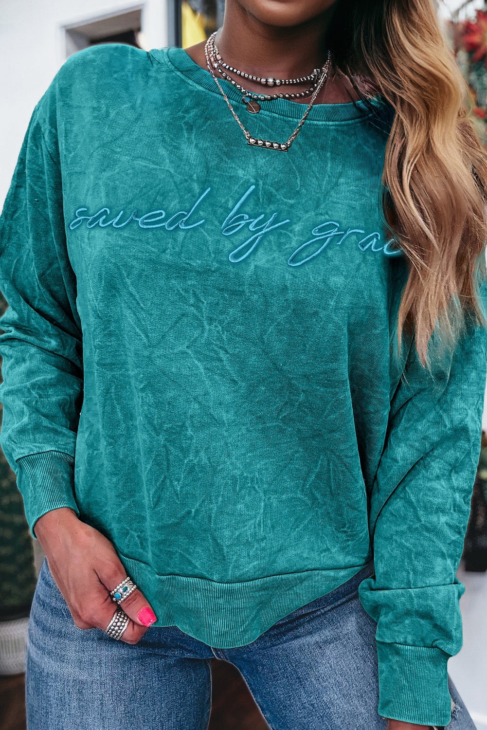 Saved by Grace Sweatshirt